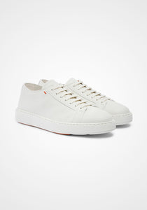 Tumbled Leather Sneaker