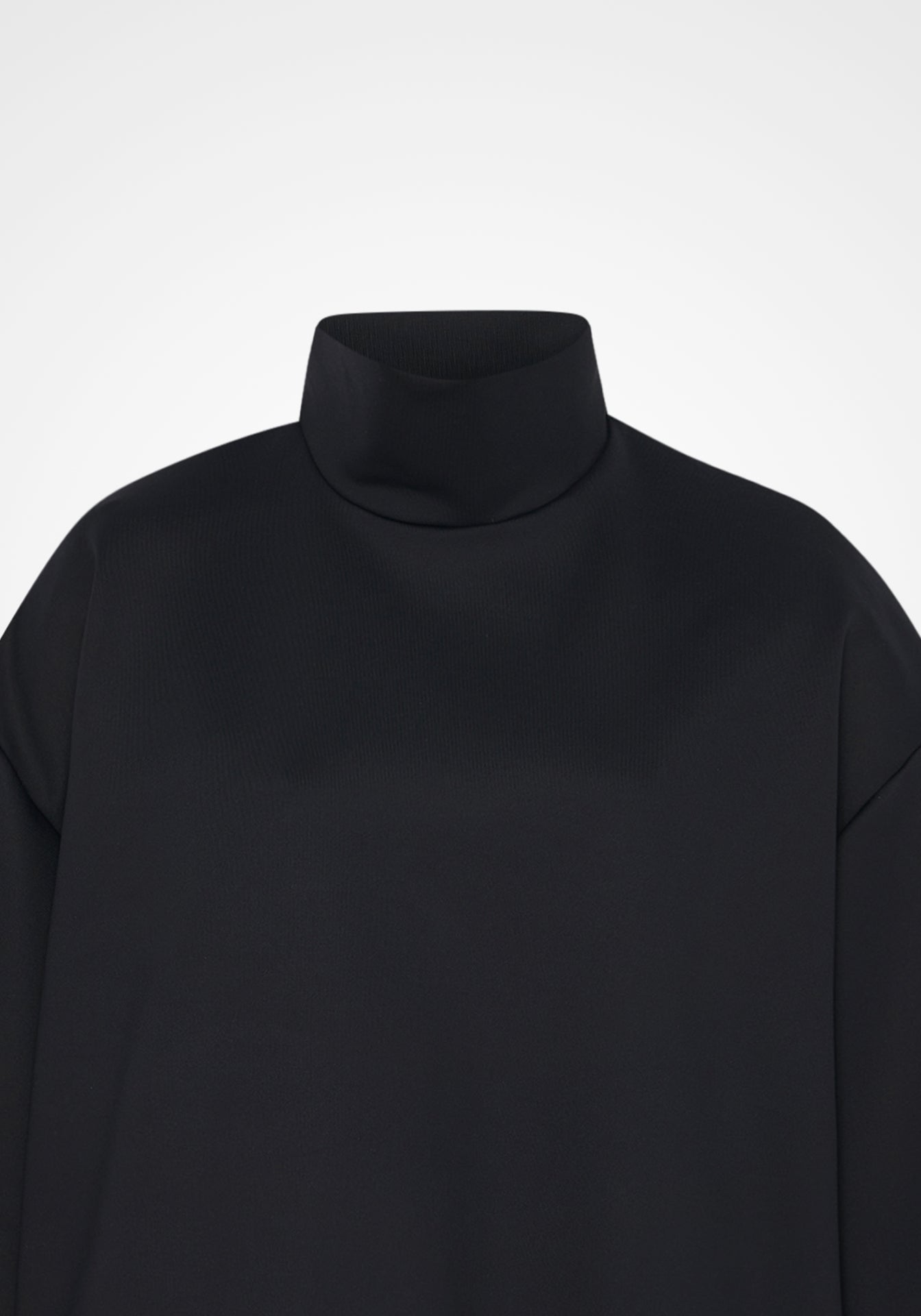 Boxy Turtleneck Top