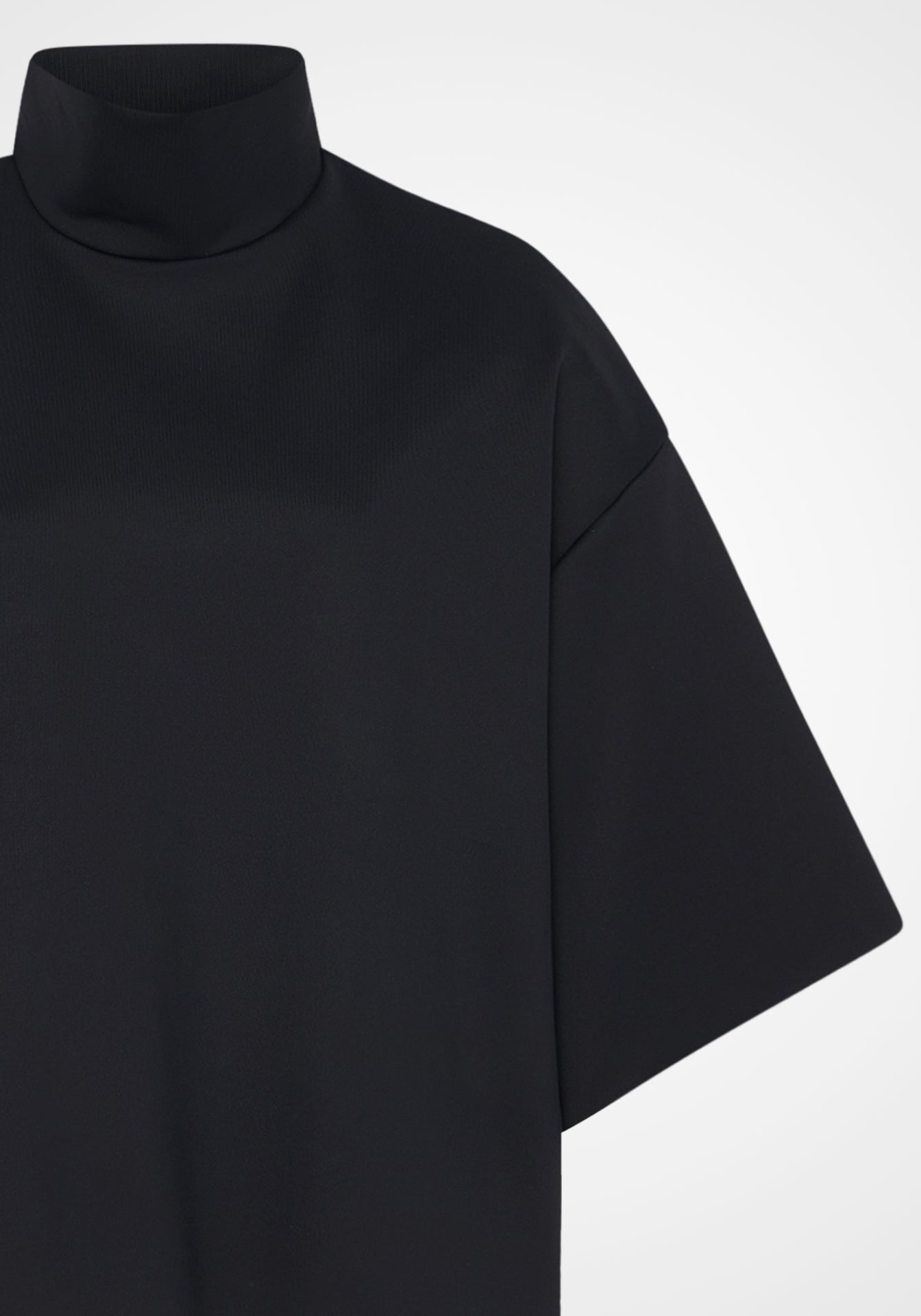 Boxy Turtleneck Top