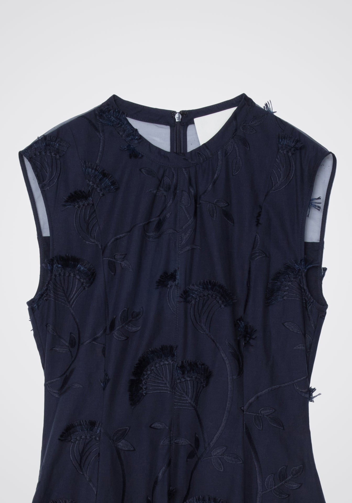 Fil-Coupé Midi Dress