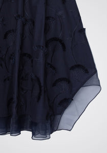 Fil-Coupé Midi Dress