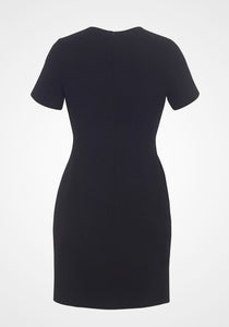 Flynn Dress in Wool Crepe