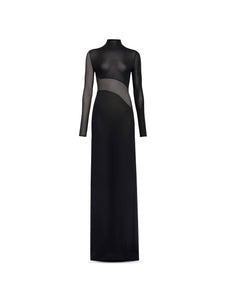 Silk Knit Cut Out Dress