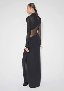 Silk Knit Cut Out Dress