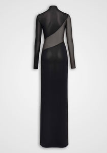 Silk Knit Cut Out Dress