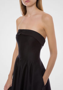 A-Line Strapless Dress
