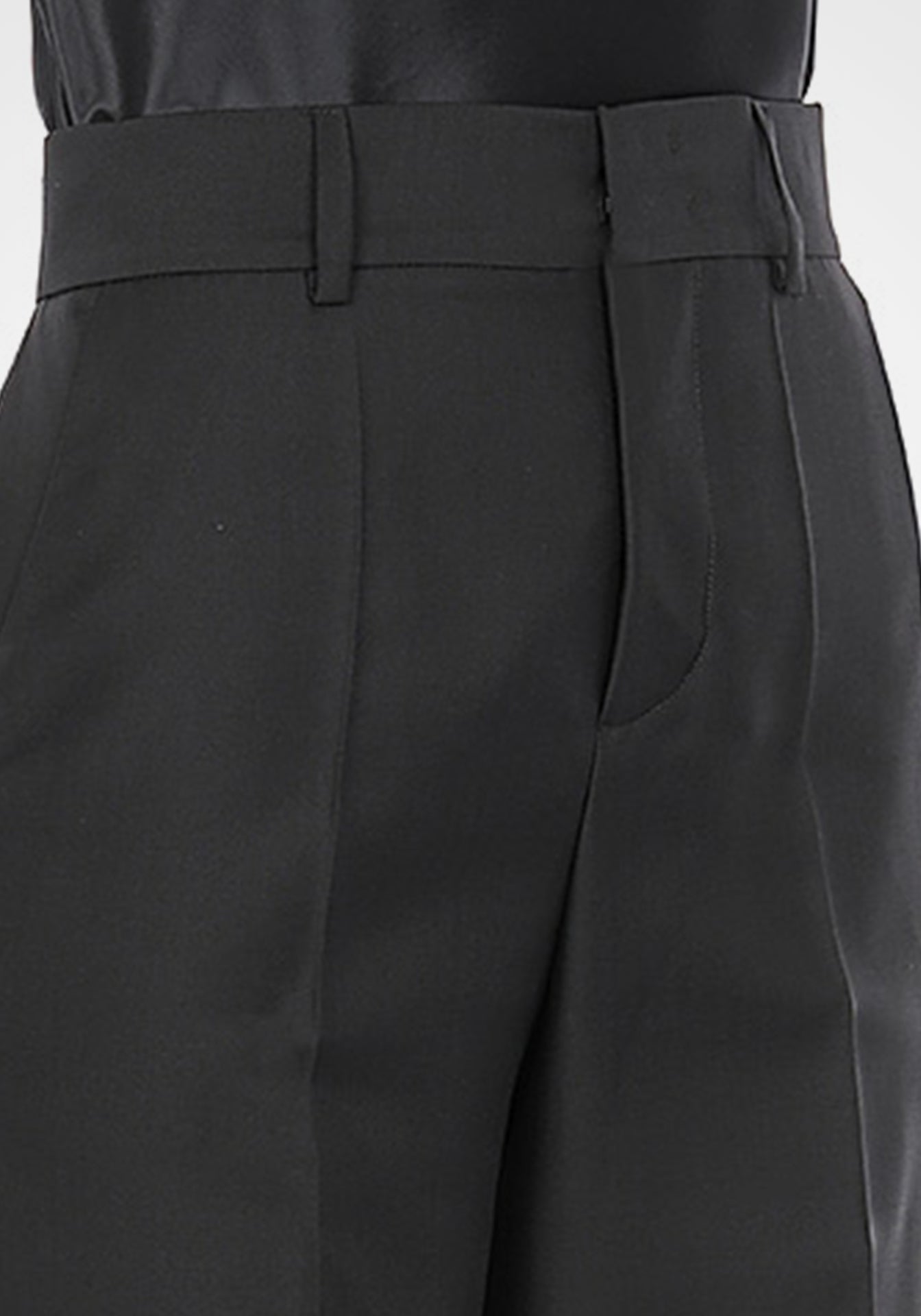 Tailored Wool Silk Trousers