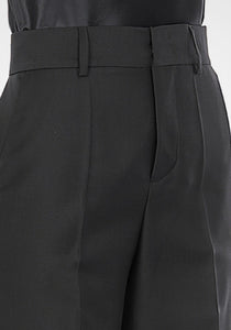 Tailored Wool Silk Trousers