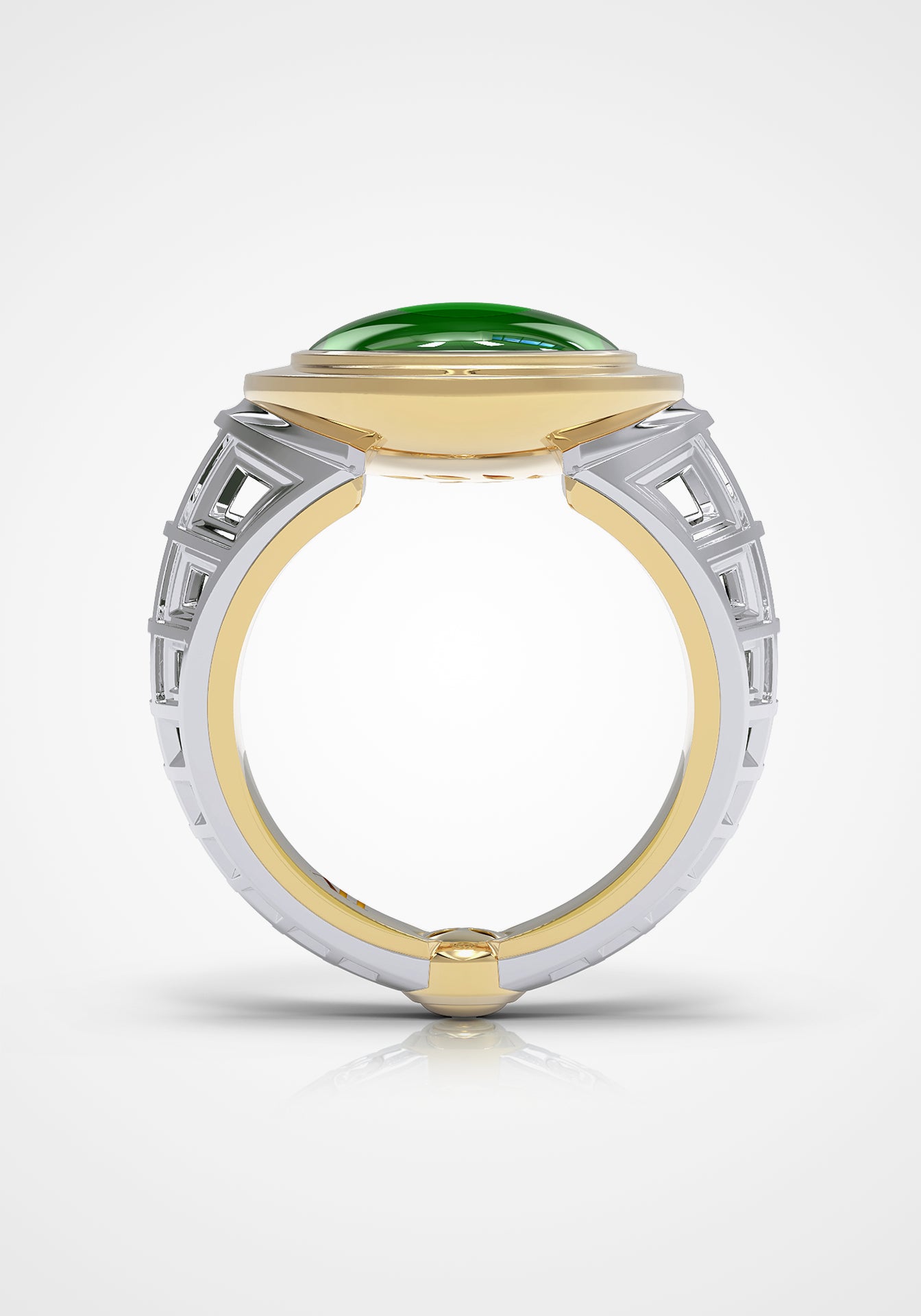 The Dreamer, 18K Gold + Tsavorite Ring