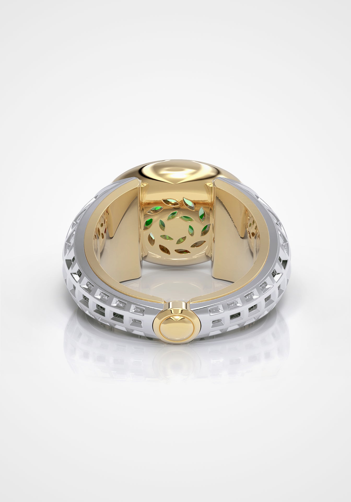 The Dreamer, 18K Gold + Tsavorite Ring