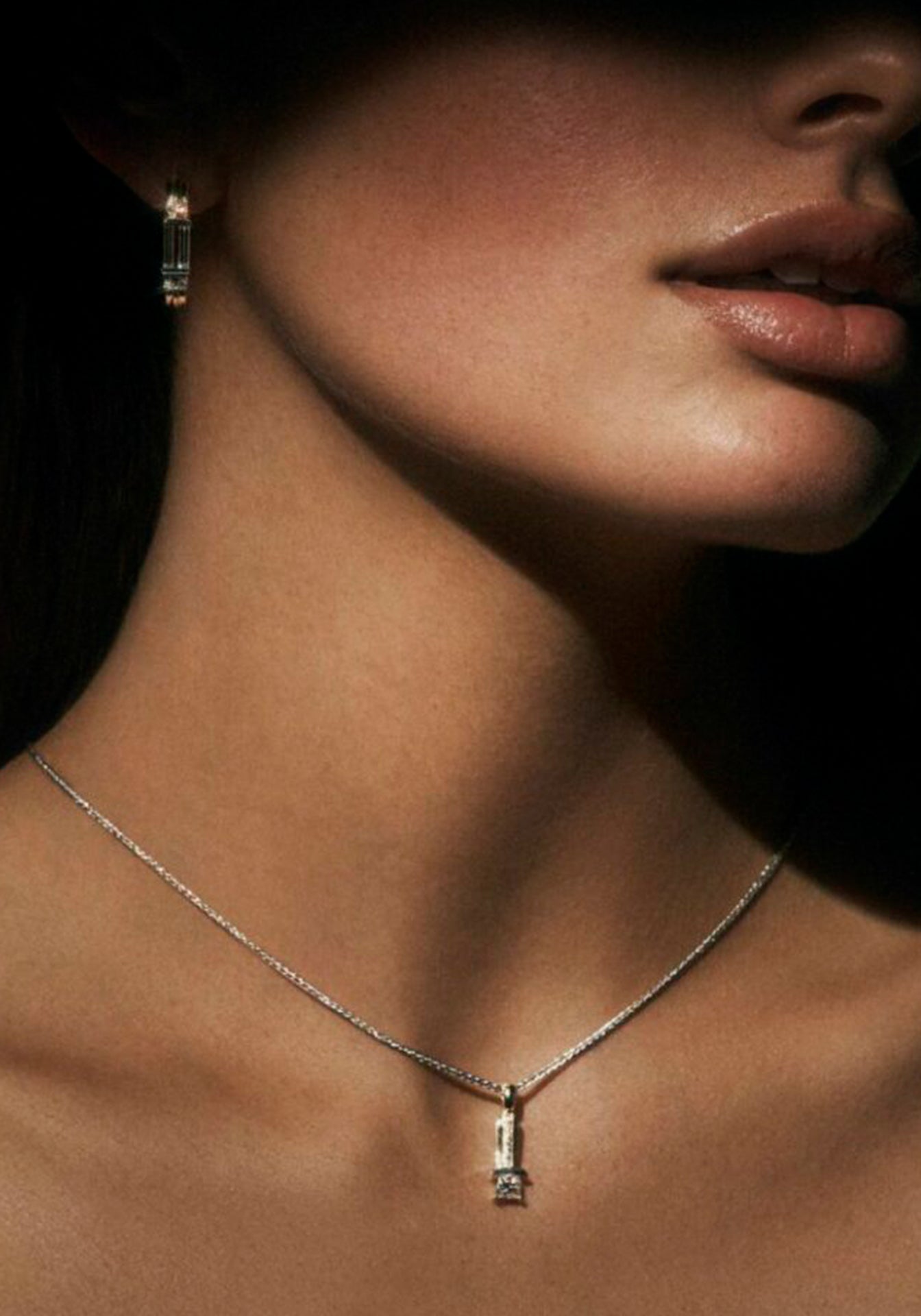 The Piccolo Princess, 18K Yellow Gold + Diamond Pendant