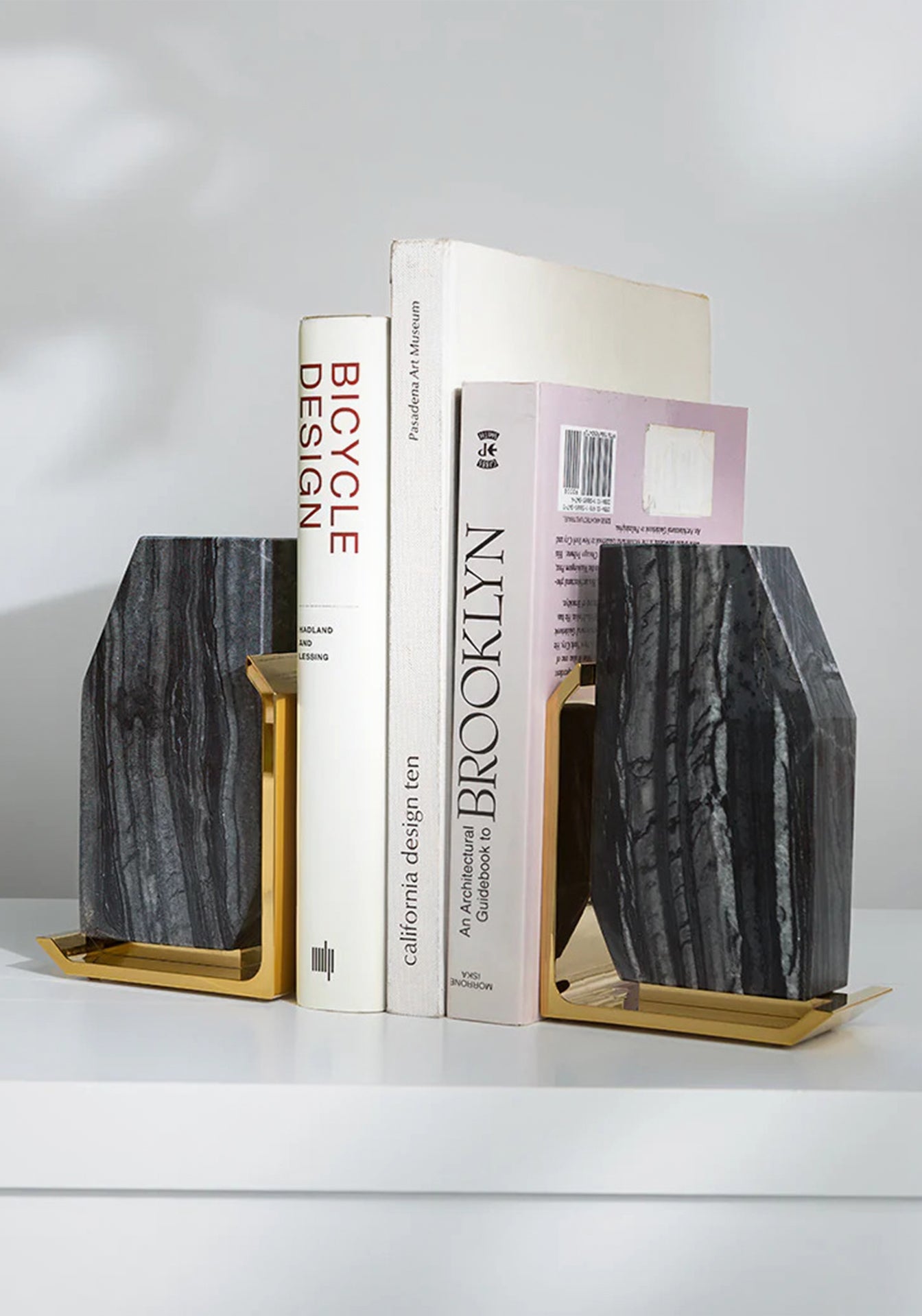 Fim Geo Bookends, Set of 2