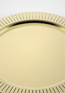 Striations Round Tray