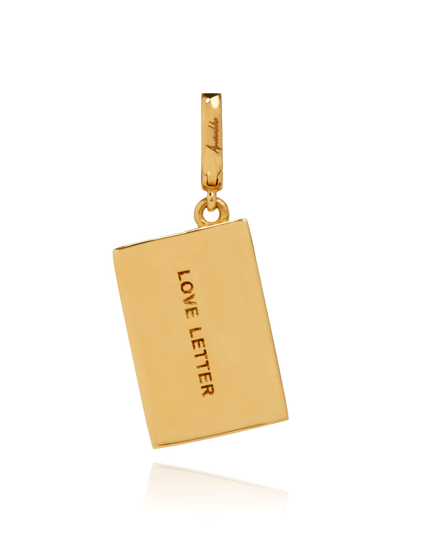 Love Letter, 18K Yellow Gold Charm