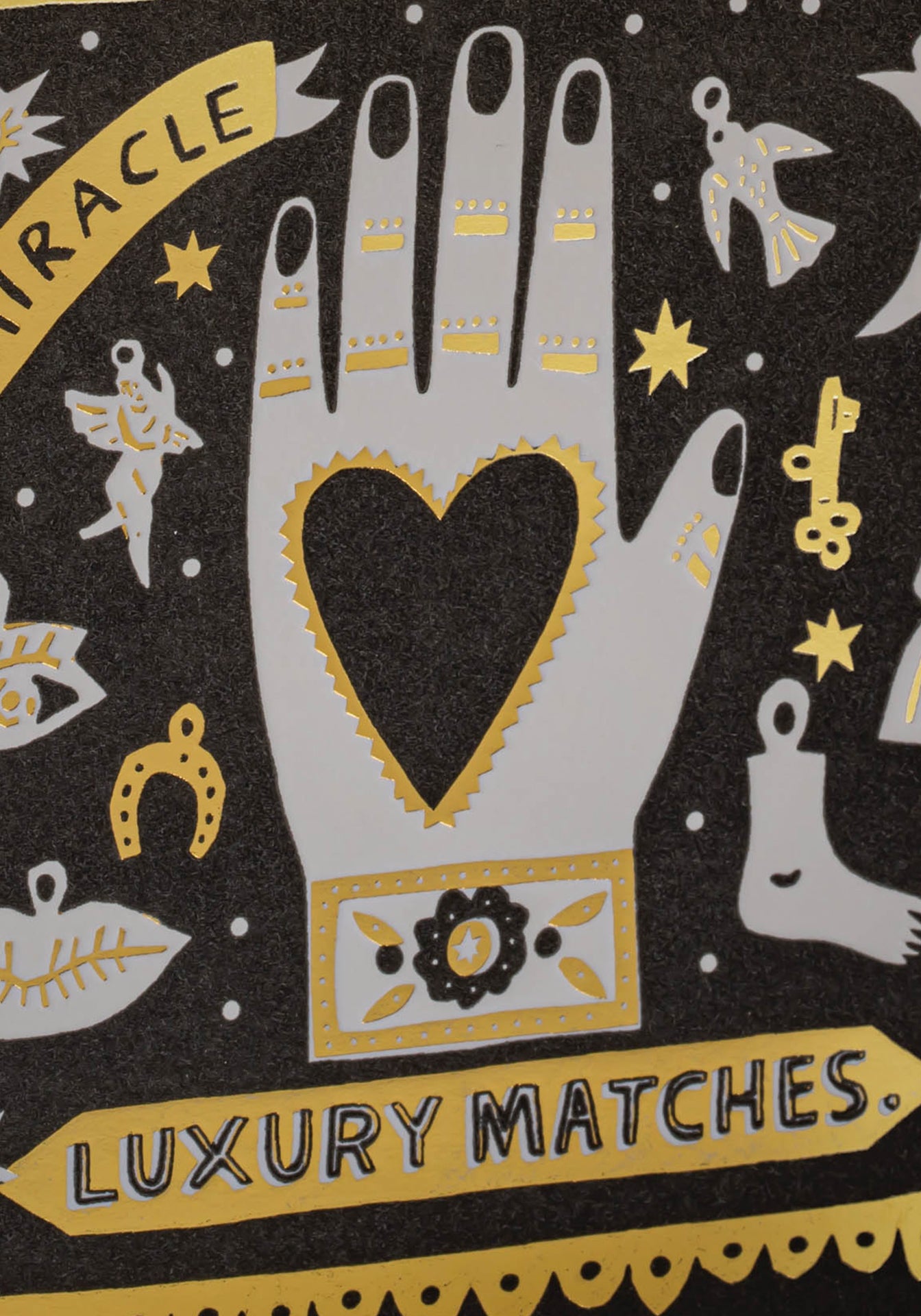 Black Miracle Matchbox