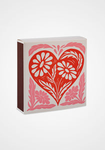 Botanical Heart Matchbox