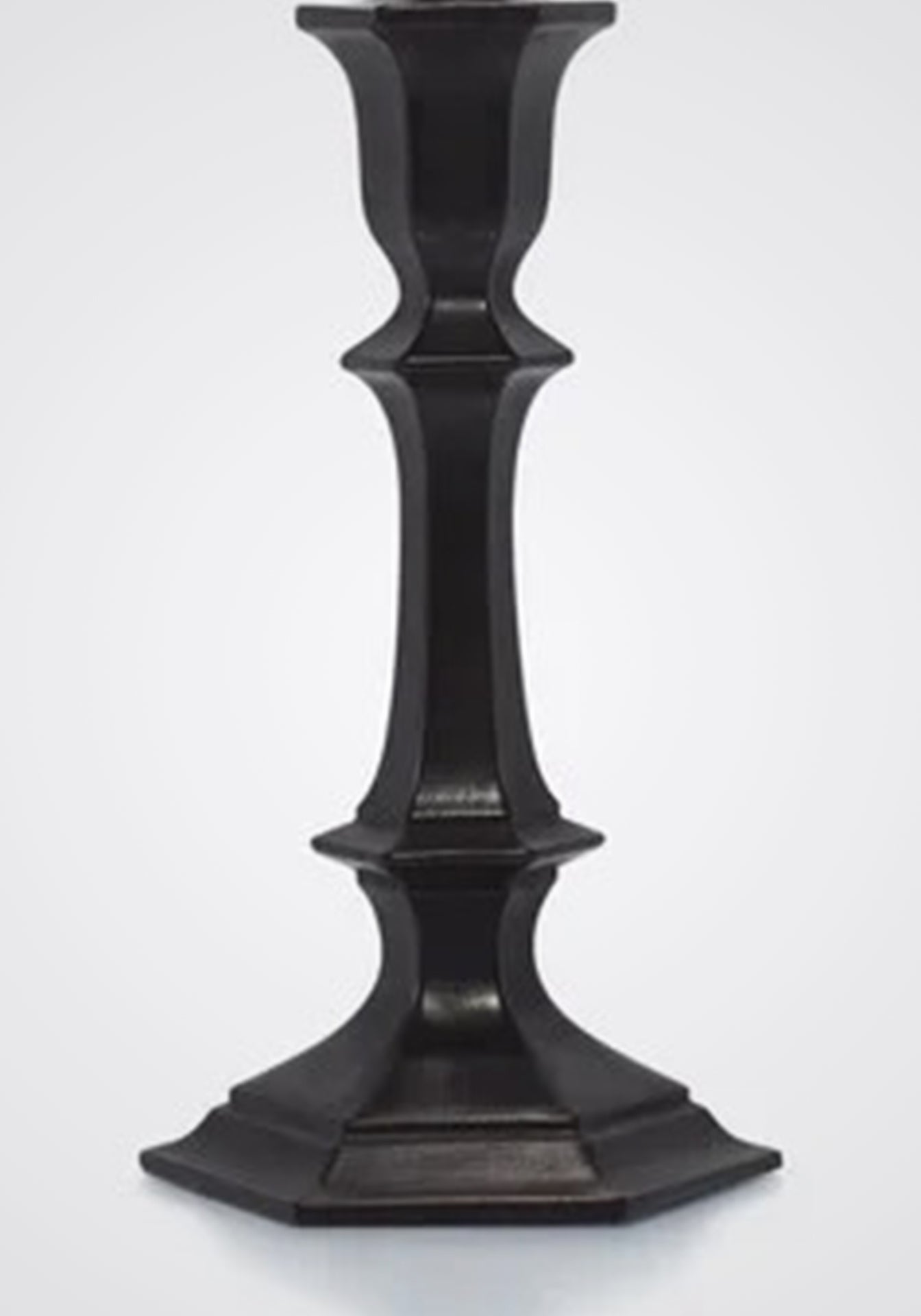 BACCARAT Harcourt Candlestick Candle Black