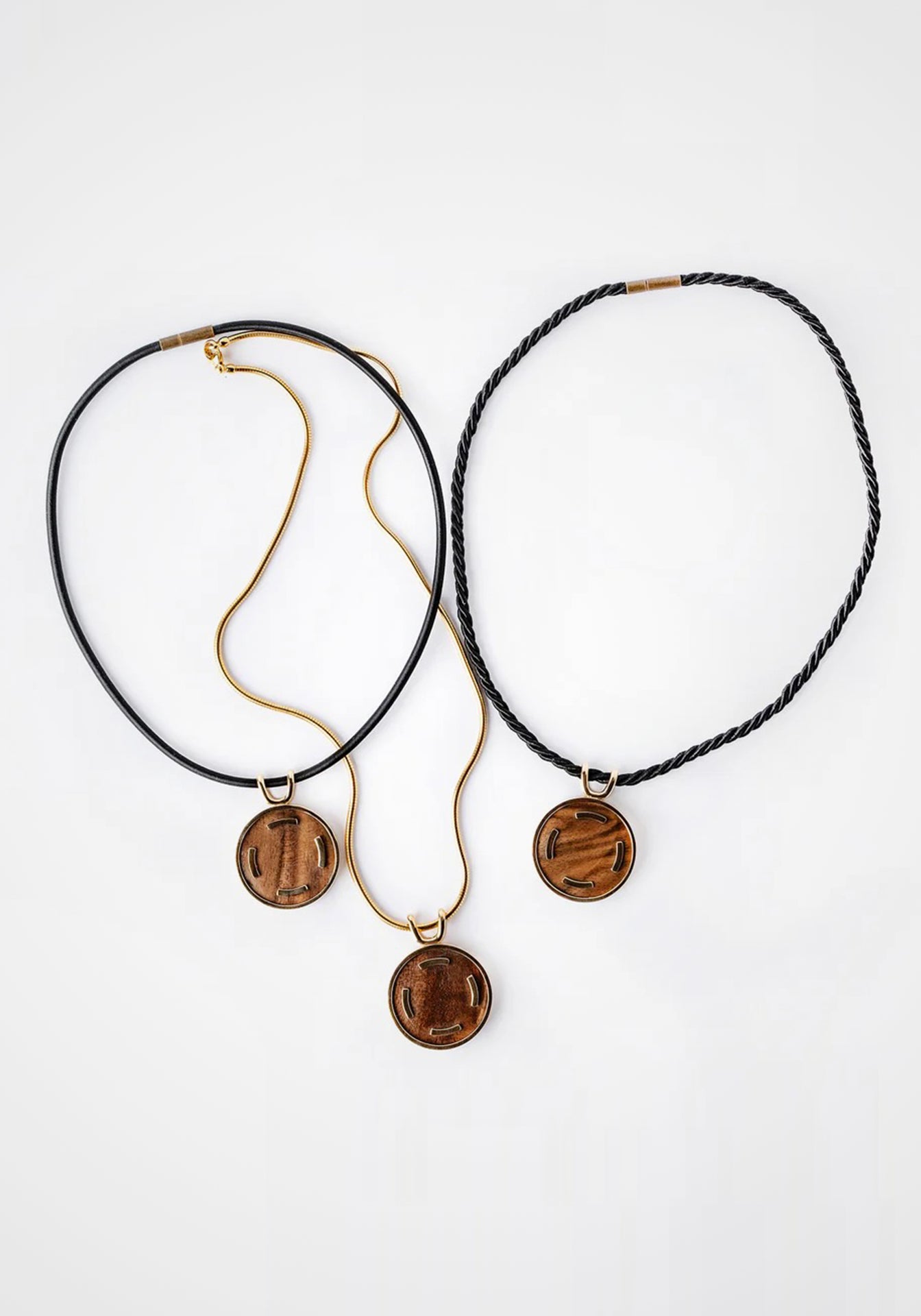 The 1970's Rosewood, 18K Yellow Gold Pendant