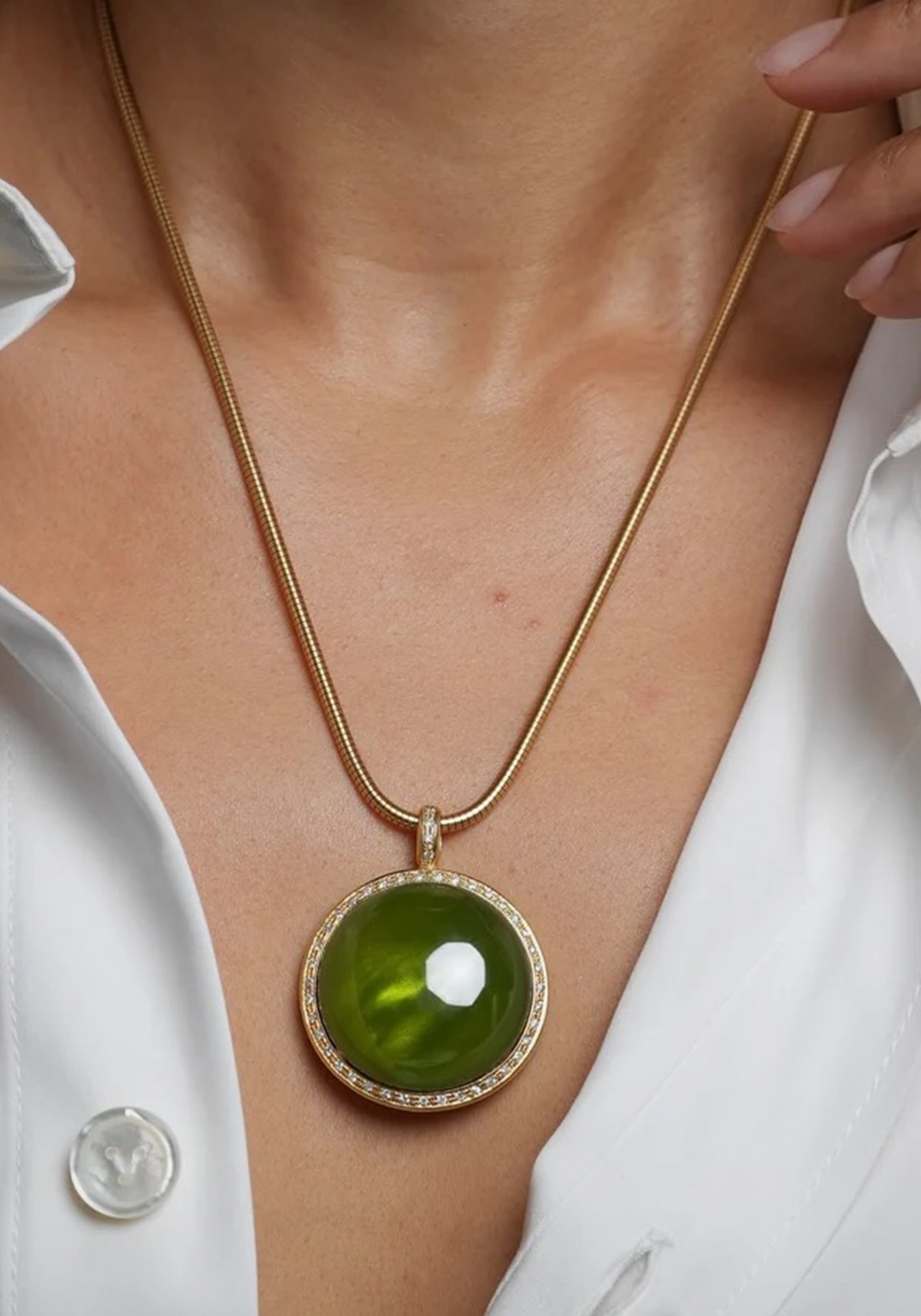 Snake, 18K Yellow Gold Chain