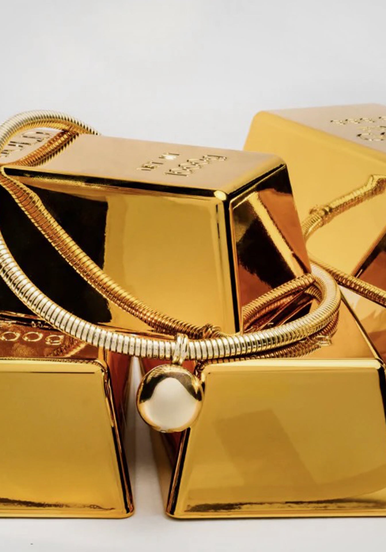 Tubogas Sphere, 18K Yellow Gold Choker