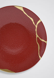 Kintsugi Rouge Emperuer Salad Plate