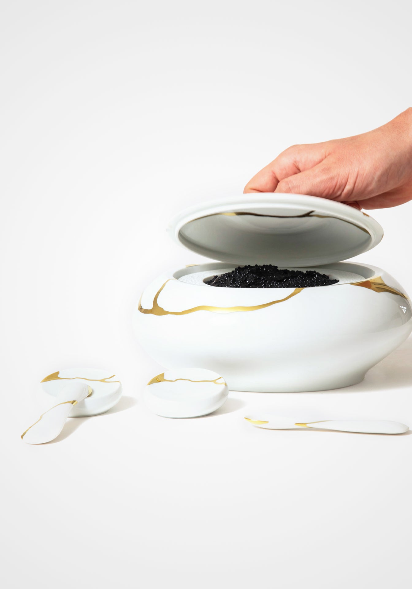 Kintsugi Sarkis Caviar Set