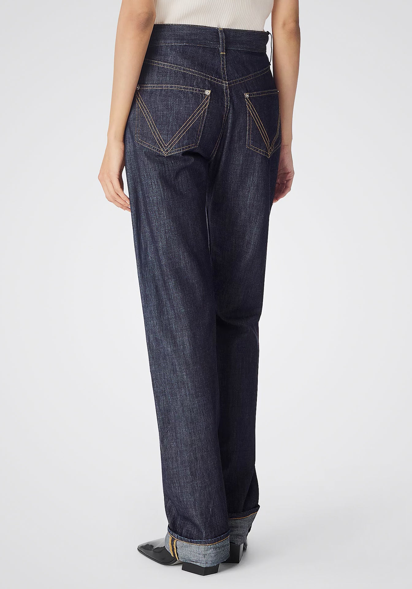 Indigo Straight Jeans