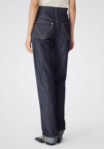 Indigo Straight Jeans