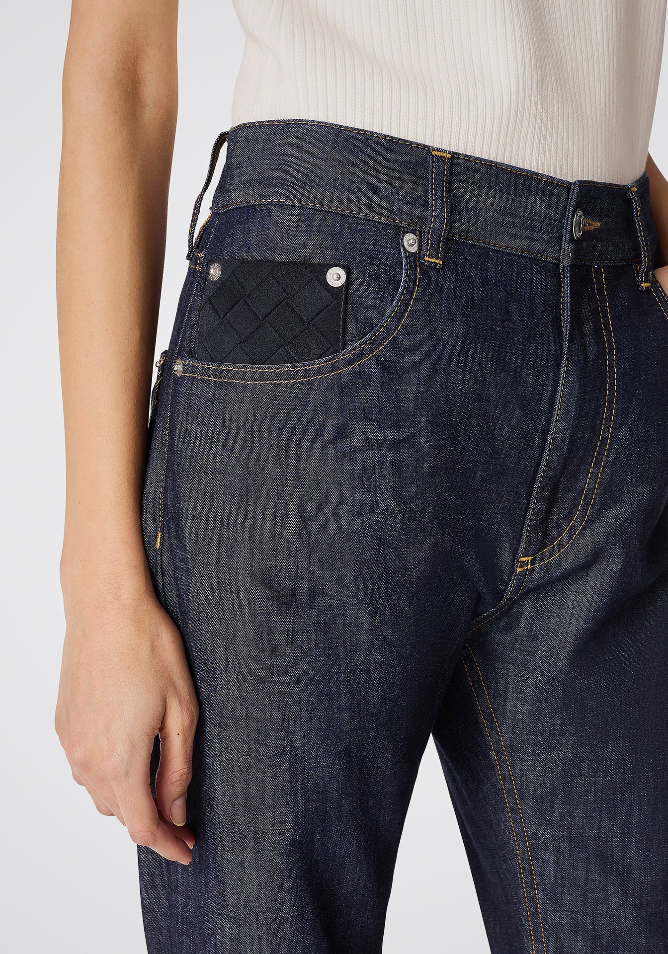 Indigo Straight Jeans