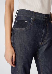 Indigo Straight Jeans