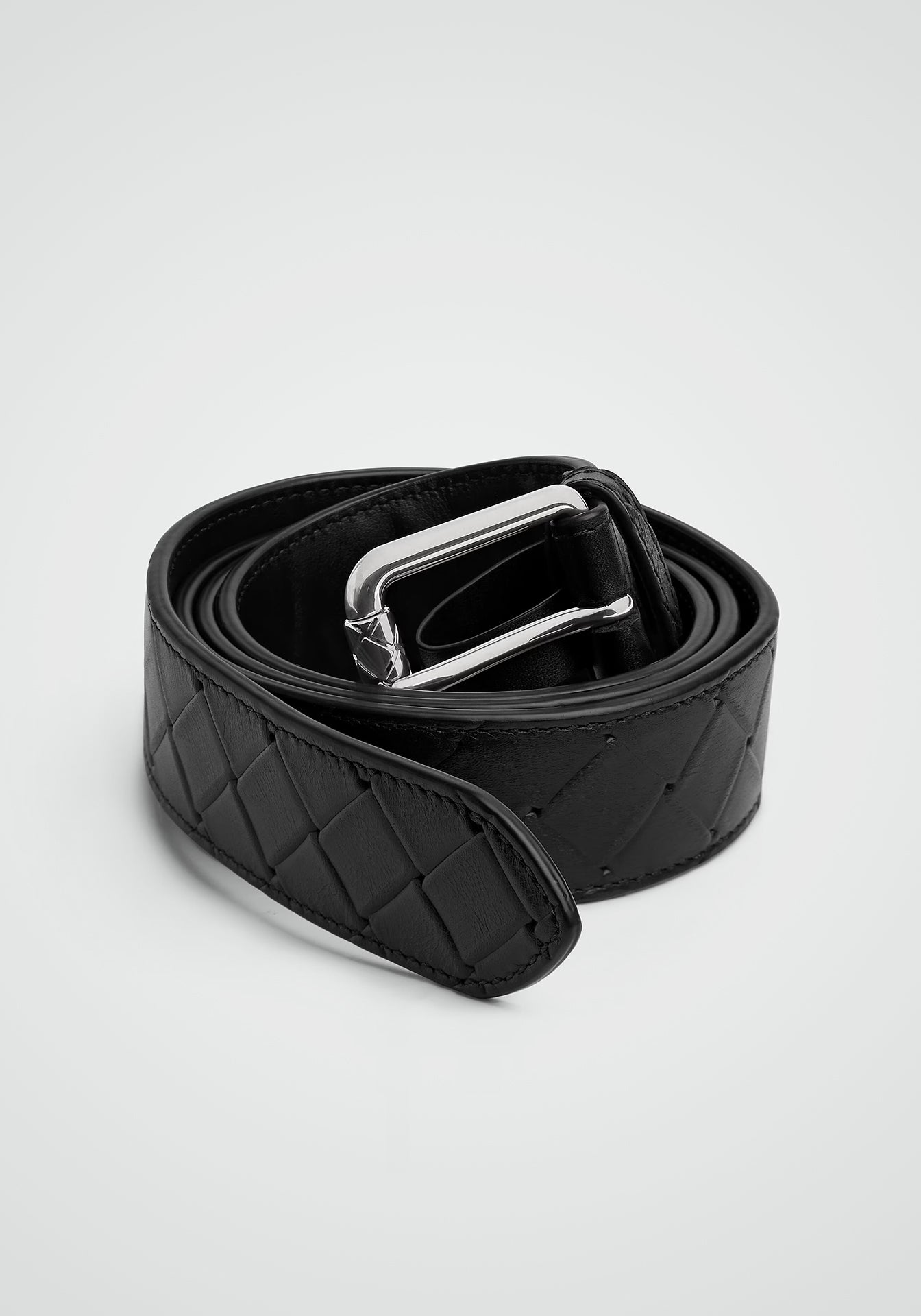 Intrecciato Stamp Belt
