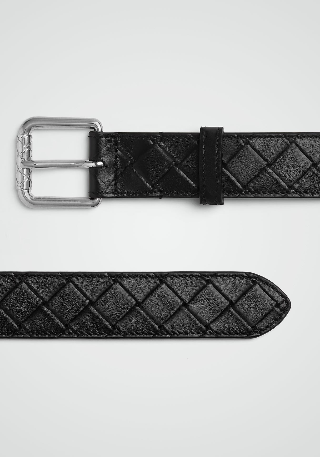 Intrecciato Stamp Belt