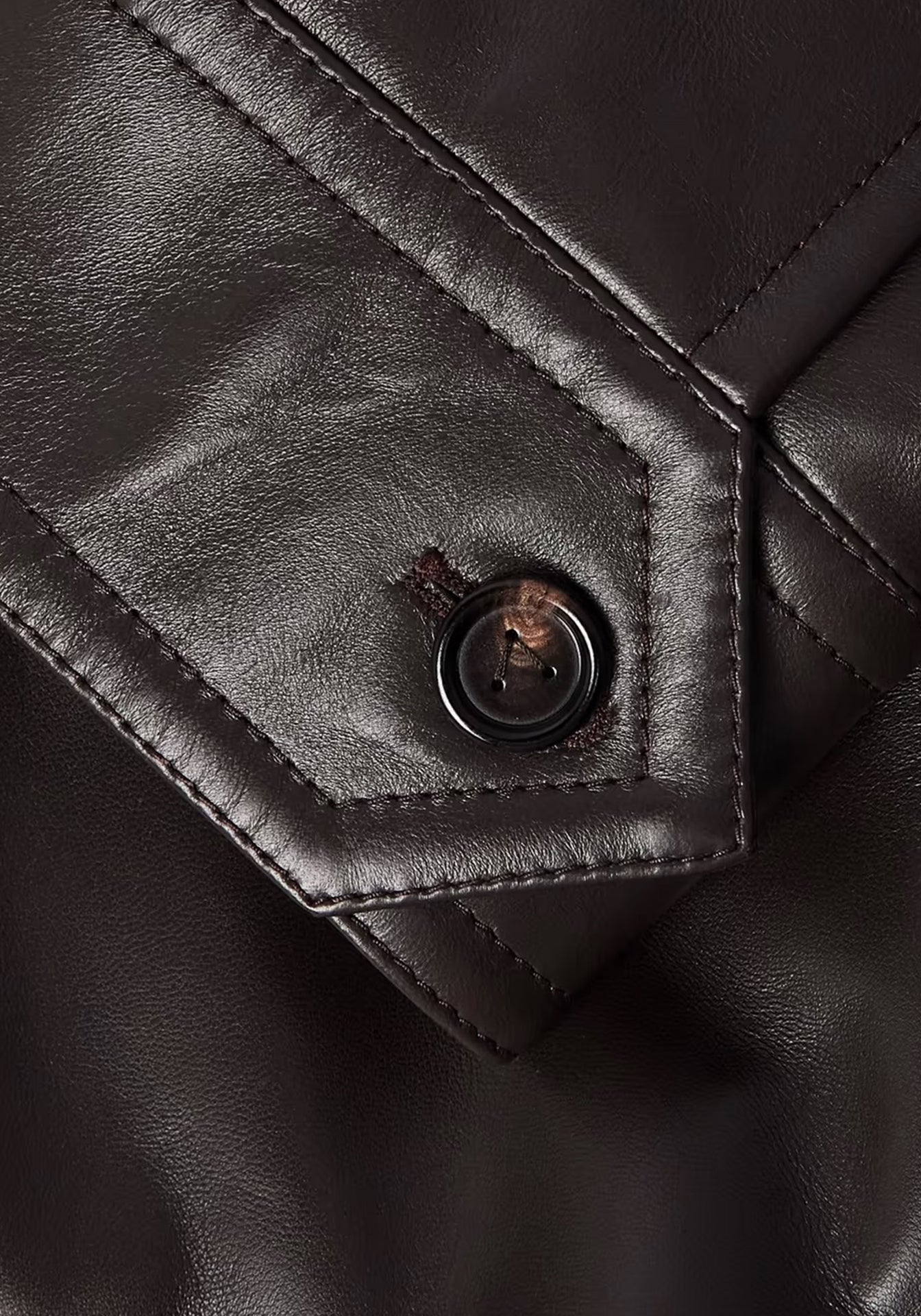 Leather Intrecciato Collar Blouson