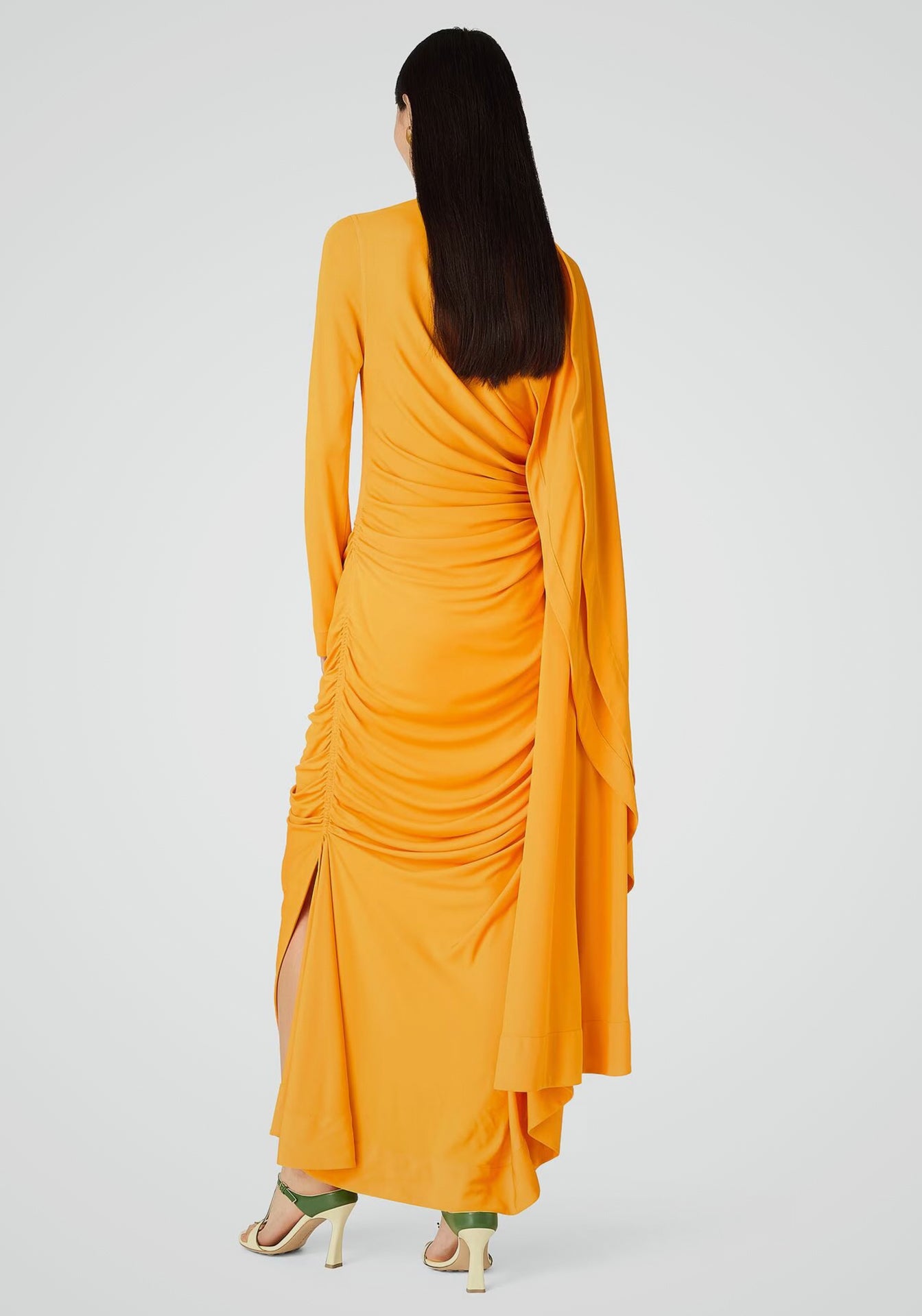 Viscose Jersey Draped Dress