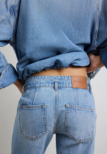 The Alexa Cuffed Denim