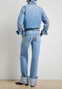 The Alexa Cuffed Denim