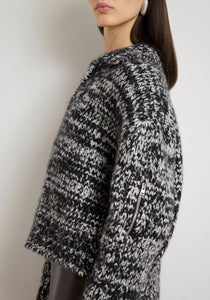 The Posie Half Zip Sweater with Sleeve Pocket