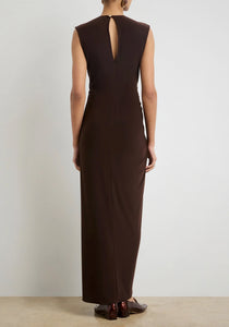 The Serena Draped Jersey Dress