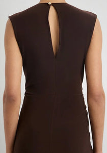 The Serena Draped Jersey Dress