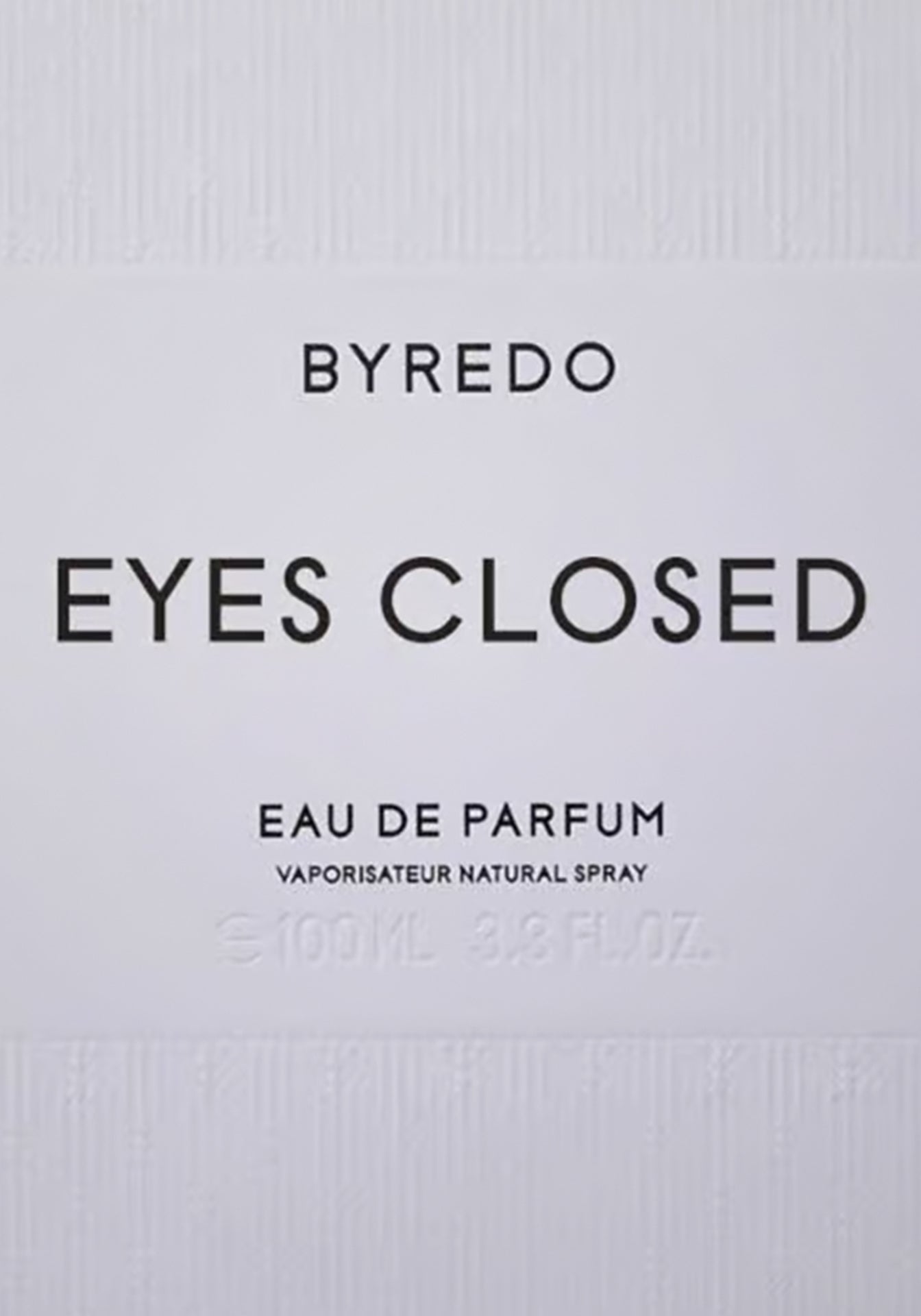 Eyes Closed Eau de Parfum, 100ml