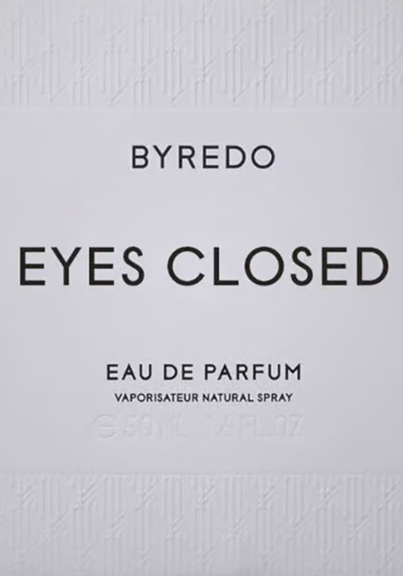 Eyes Closed Eau de Parfum, 50ml