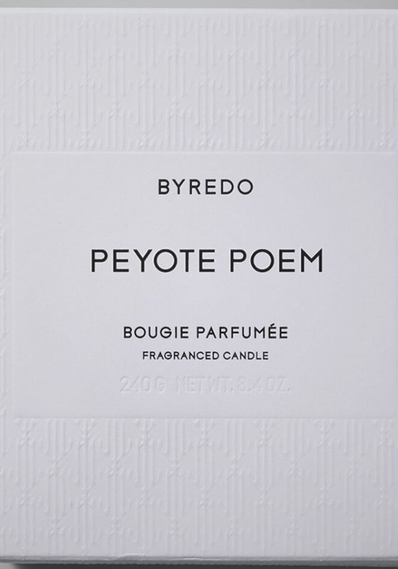Peyote Poem Candle, 240g