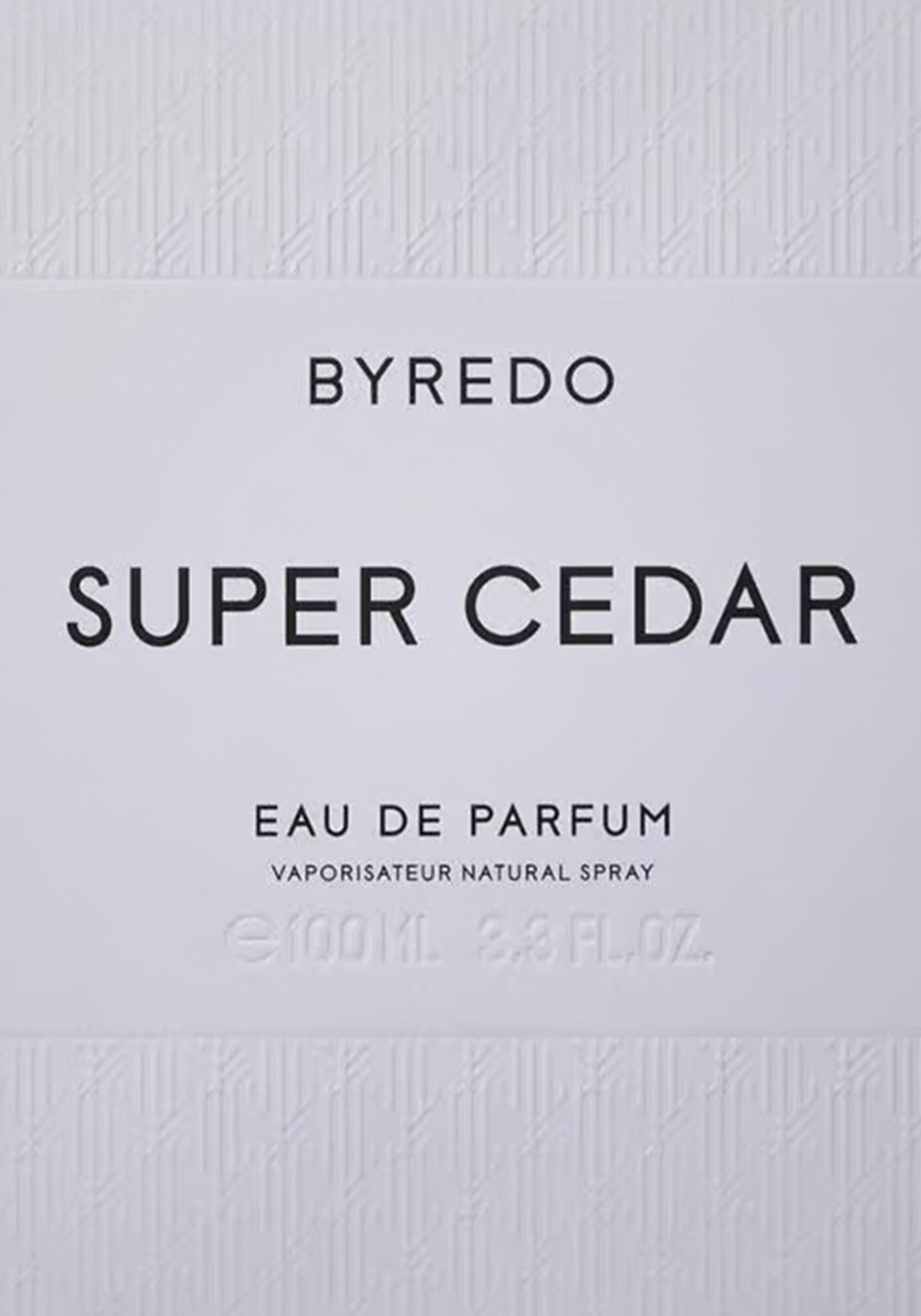 Super Cedar Eau de Parfum, 100ml