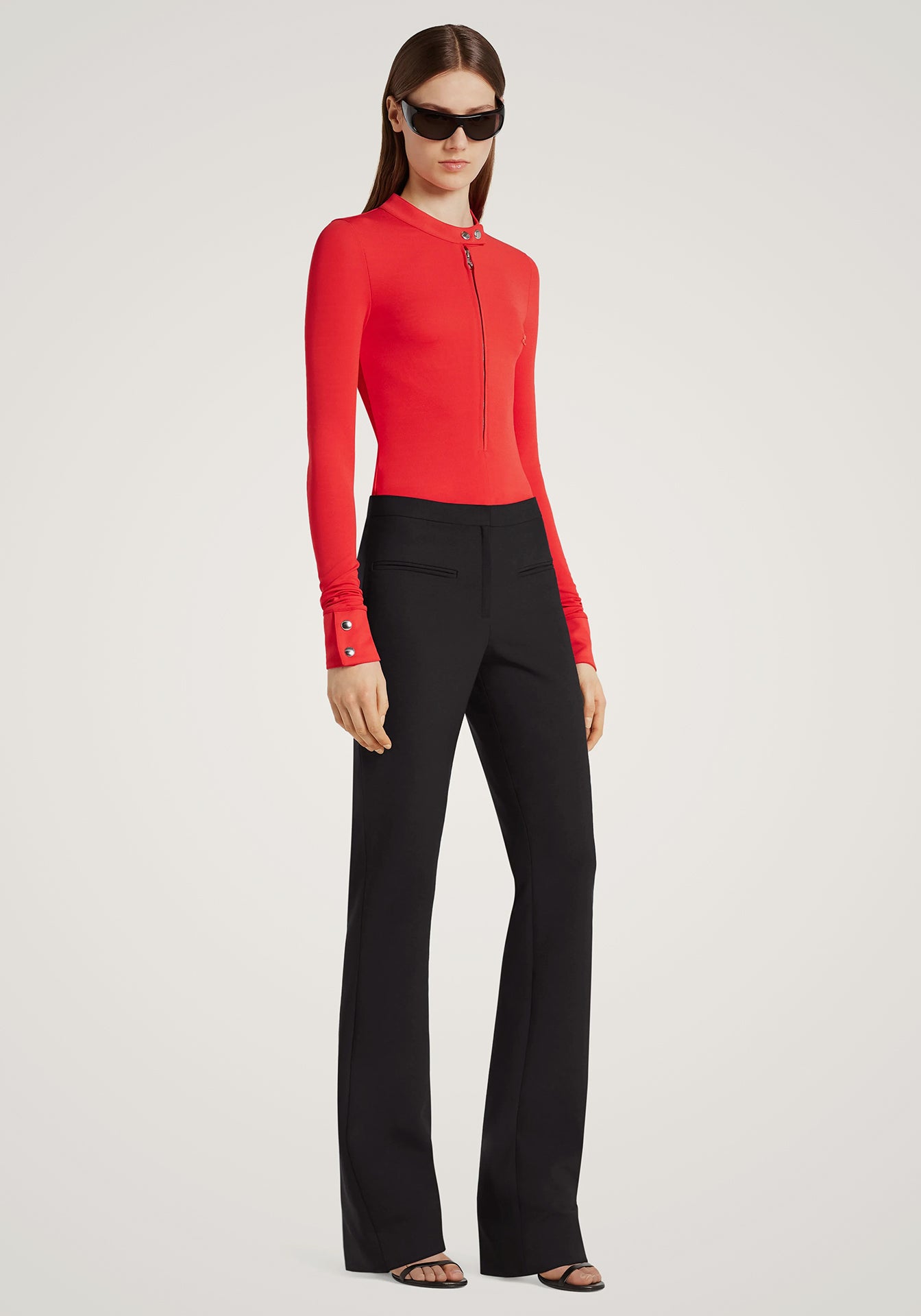 Biker Zipped Bodysuit