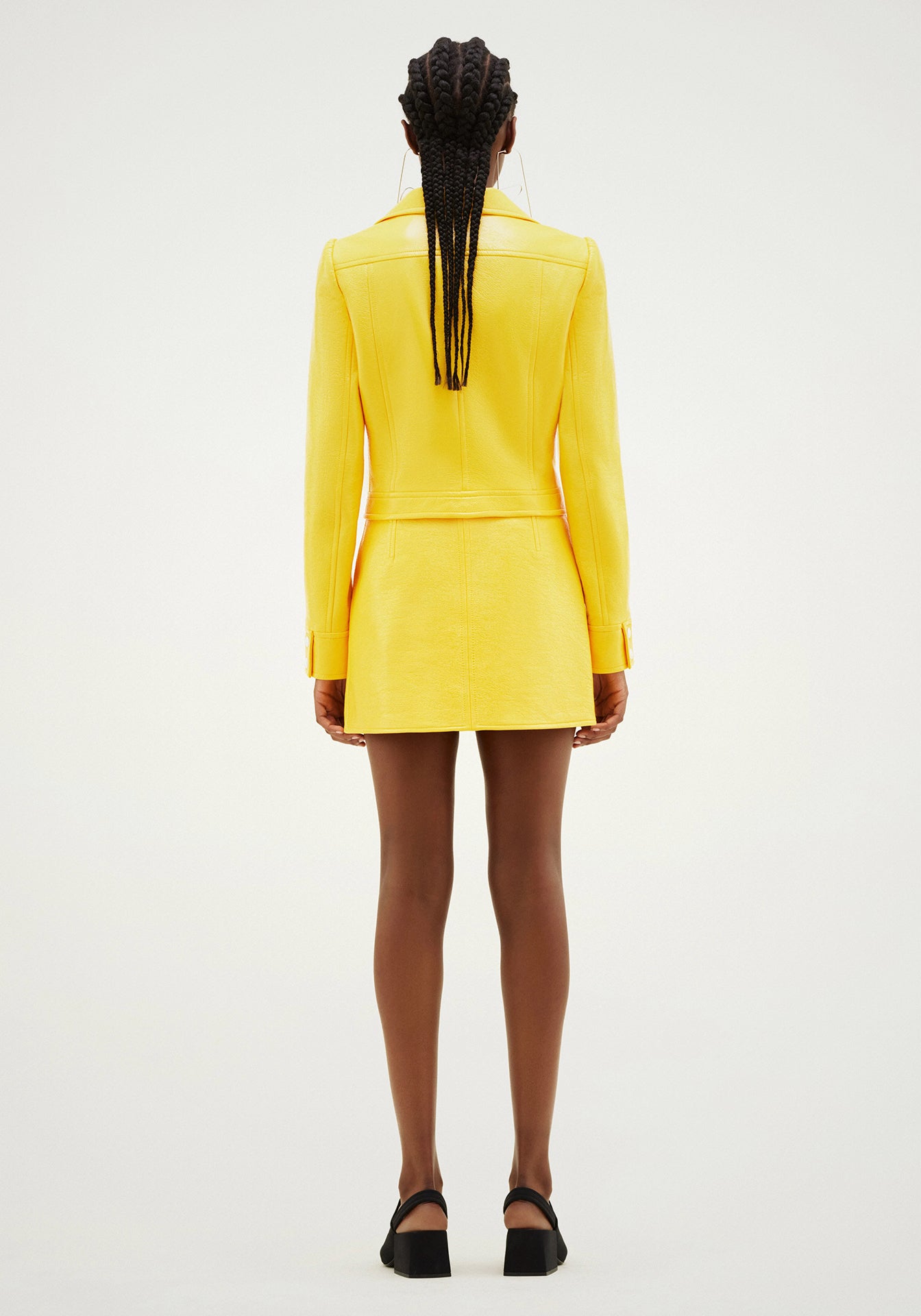Reedition Vinyl Mini Skirt