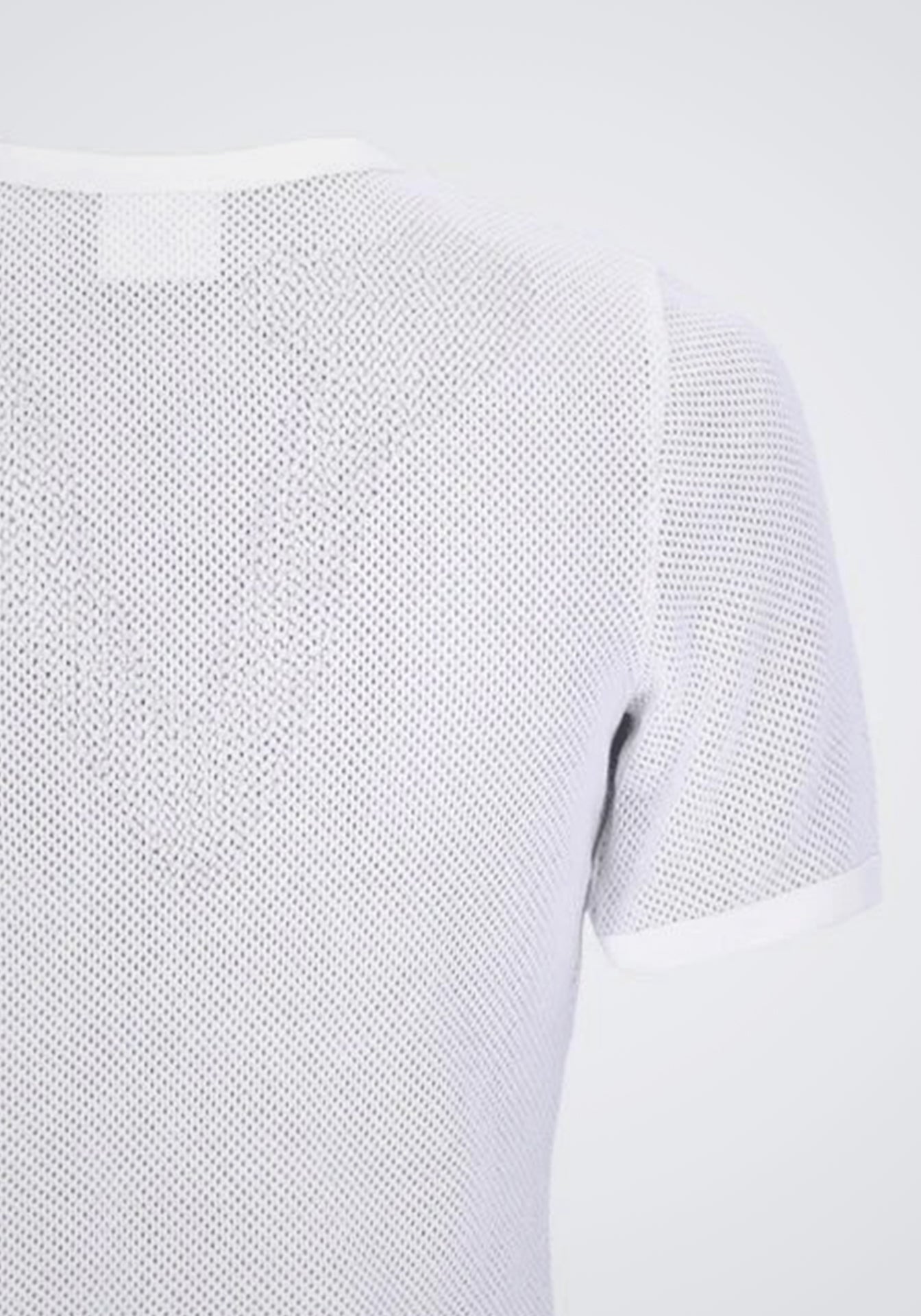 Signature Contrast Mesh T-Shirt