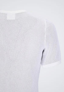 Signature Contrast Mesh T-Shirt