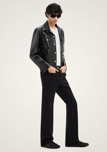 Vinyl Trucker Jacket