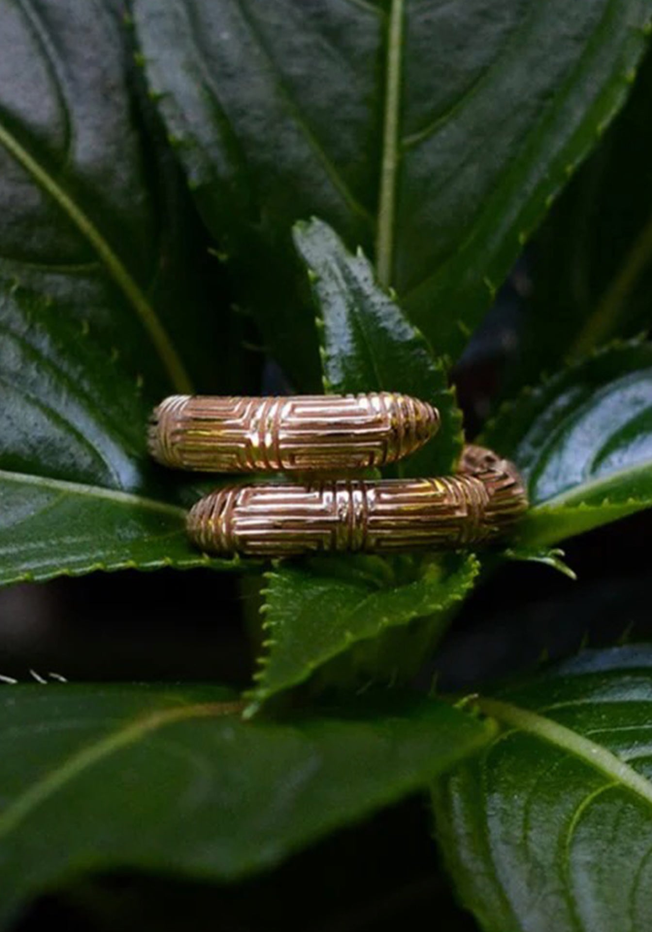 800 BC, 18K Yellow Gold Ring