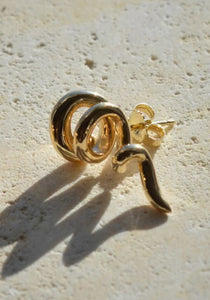 Spira, 18K Yellow Gold Earrings